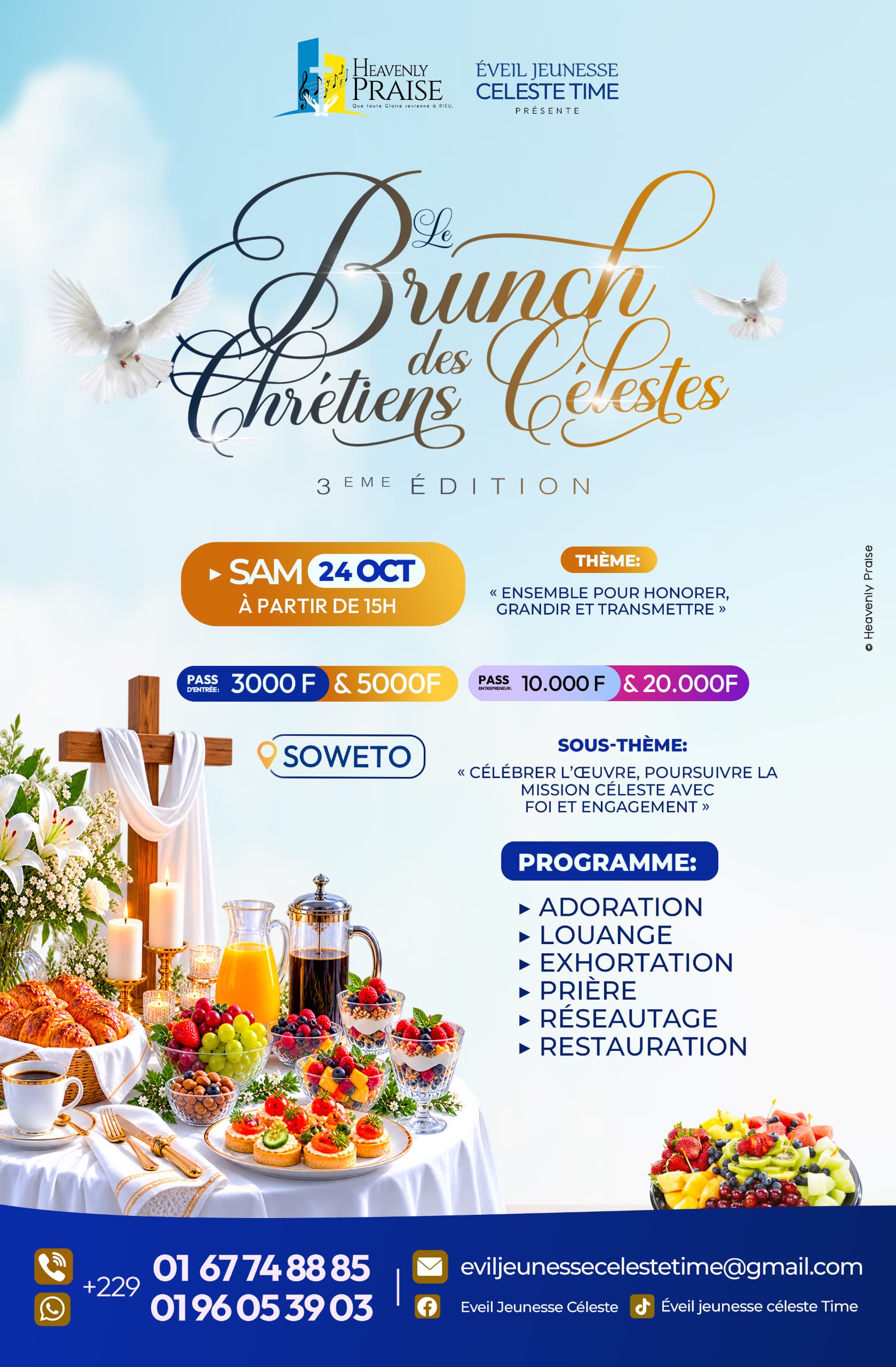 Le Brunch des Chrétiens Célestes