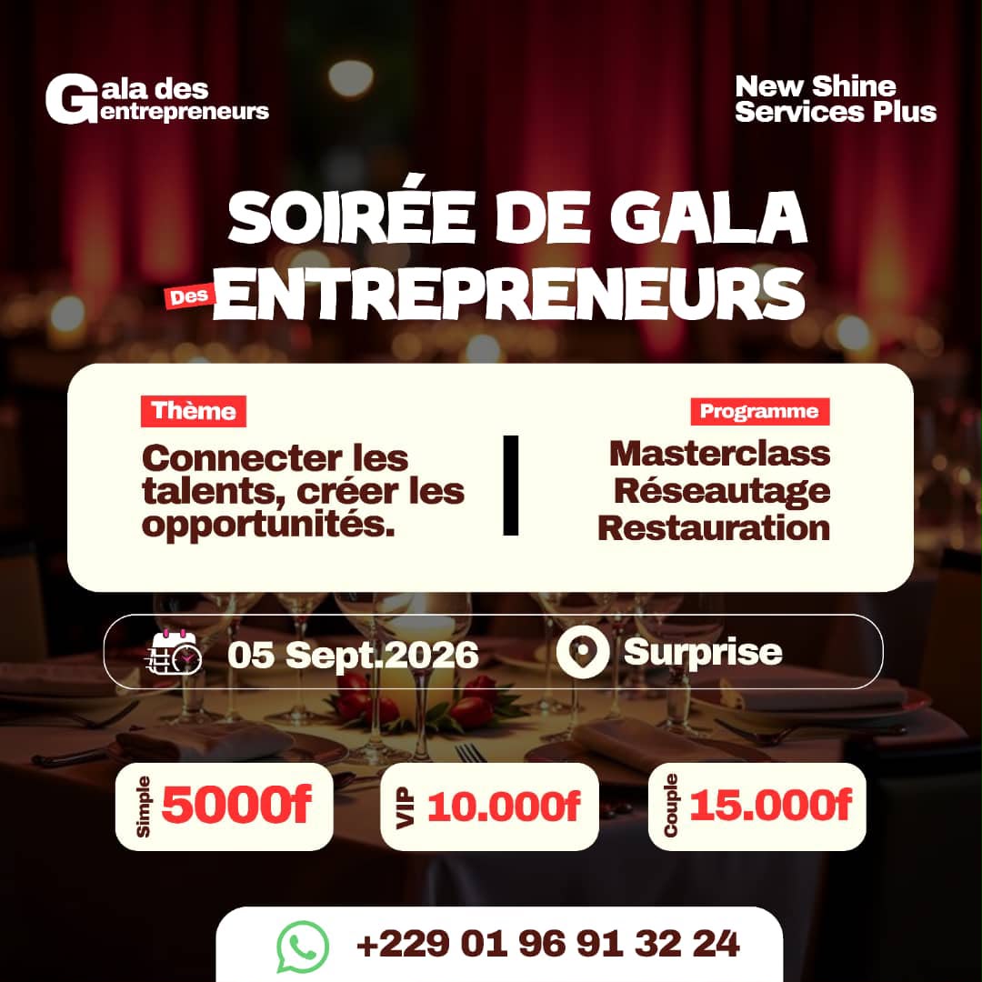 Soirée de Gala des Entrepreneurs