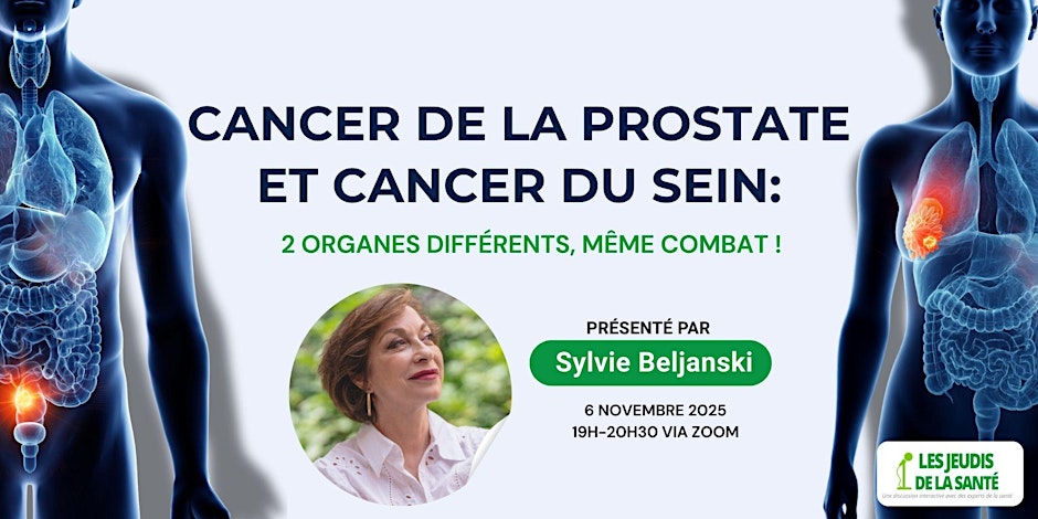 Cancer de la prostate et cancer du sein : 2 organes différents, même combat